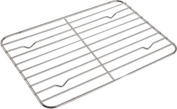 Virtuvinis kepimo grotelių įdėklas į skardą 32 × 23 cm