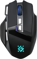 Belaidė žaidimų pelė DEFENDER Knight, 3200 DPI, 8 mygtukai, juoda
