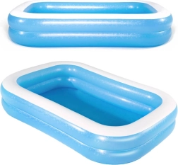 Pripučiamas sodo baseinas Bestway, mėlynas, 262 × 175 × 51 cm