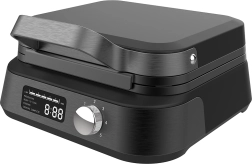 Máltec vaflių keptuvė su galios reguliavimu ir LCD ekranu 2200 W