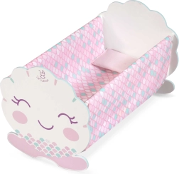 Medinė lėlyčių lopšė su priedais OCEAN FANTASY