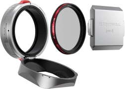 Freewell Lens Hood for FUJI X100 with Built-in CPL and Black Mist Filter (Silver)