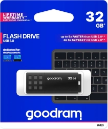 USB Flash Drive 32GB USB 3.0 Black