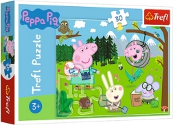 Galvosūkis Trefl Peppa Pig Miško žygis 30 dalių