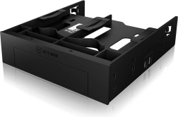 Icy Box IB-5251 mounting bracket for 5.25" bay for 2× 2.5" and 1× 3.5" HDD/SSD