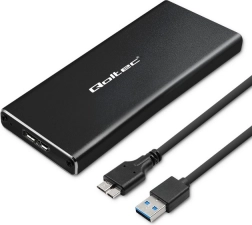 Aluminum enclosure for M.2 SATA (NGFF) SSD with USB 3.0