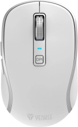 Wireless mouse 2.4 GHz + Bluetooth with rechargeable battery and 5 buttons