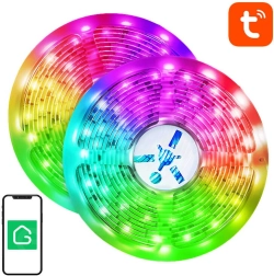 Išmanioji „Wi‑Fi“ RGB LED juosta NiteBird SL3 2×5 m su „Tuya“ palaikymu