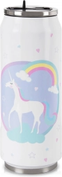 500 ml can-shaped thermal mug with unicorn motif Orion