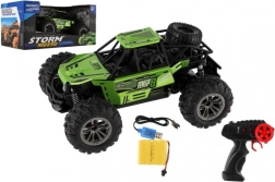 RC bagis bekelės automobilis žalias 22 cm