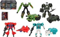 Transformuojamas robotas 14 cm – pavirsta automobiliu, sunkvežimiu arba raketa