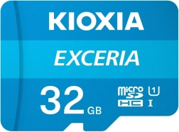 MicroSD Card 32 GB KIOXIA EXCERIA UHS-I U1 + Adapter