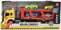 Baterijomis maitinamas automobilių pervežimo sunkvežimis 1:16
