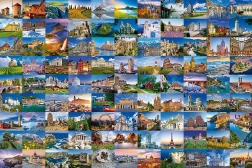 Ravensburger dėlionė Gražios Europos vietos 3000 dalių