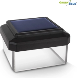 Saulės LED stulpo šviestuvas 80x80 Greenblue