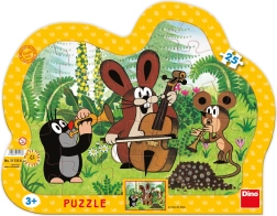 Dino dėlionė Kurmis muzikantas
