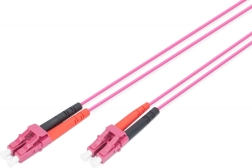 Optical patch cable LC–LC MM OM4 duplex LSOH 1 m