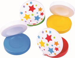 Bigjigs Toys castanets with stars – blue