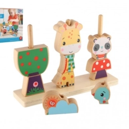 Medinis dėliojamas Fisher-Price žaislas vaikams
