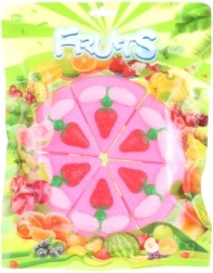 Plastinis tortas su peiliu