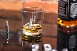 Metalinės gėrimų šaldymo kulkos, 4 vnt.