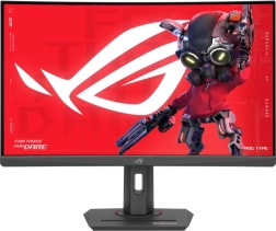 27" lenktas žaidimų monitorius xg27wcs su dp, hdmi ir usb‑c