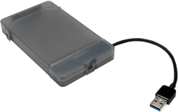 USB 3.0 į 2,5 colio SATA adapteris su korpusu