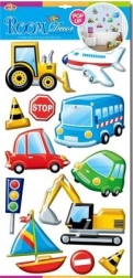 Sieninė 3D dekoracija – transporto priemonės