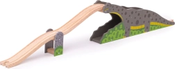 Dinozaurų tiltas Bigjigs Rail mediniams traukinių bėgiams