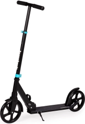 Folding city scooter for kids and teenagers 200 mm, adjustable height 95–105 cm
