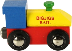 Bigjigs Rail medinis lokomotyvas