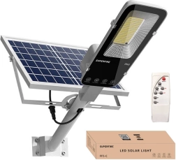 Saulės LED lempa Superfire su nuotoliniu valdymu, 1200 lm, IP65