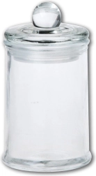 Stiklinis prieskonių indelis 140 ml su sandariu dangteliu