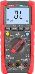 Professional digital multimeter uni-t with true rms and ip65