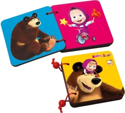 Bino medinė knygelė Maša ir lokys