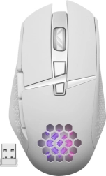 DEFENDER Glory Wireless Gaming Mouse, White