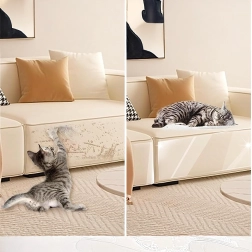 Skaidri apsauginė plėvelė nuo įbrėžimų baldams ir durims 45 × 15 cm, 5 vnt.