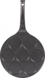 Aluminum Pancake Pan for 7 Pancakes with Non‑Stick Surface 27 cm
