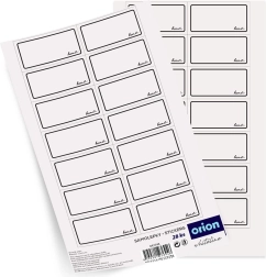 Savaime lipnios etiketės stiklainiams WHITELINE, 28 vnt.