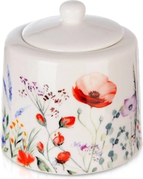 Porcelianinė cukrinė Maki 320 ml, balta