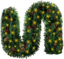 Kalėdinė girlianda 270 cm su LED švieselėmis RUHHY