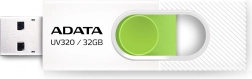 Flash Drive ADATA UV320 32GB USB3.2 White-Green