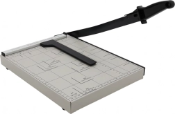 Metalinė popieriaus giljotina A4–B7 su nerūdijančio plieno ašmenimis