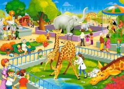 Dėlionė 60 detalių Zoo Visit
