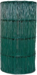 Sodo suvirintas plastiku dengtas tinklas 100×50 mm, aukštis 400 mm, žalias, 15 m