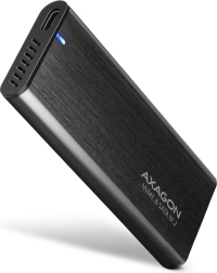 Išorinis aliumininis AXAGON korpusas be varžtų su USB-C 3.2 Gen 2, skirtas M.2 NVMe / SATA SSD