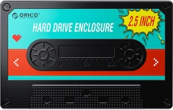 Orico dėklas 2,5" HDD/SSD, USB 3.0 5 Gb/s, USB‑A į Micro‑B, juodas