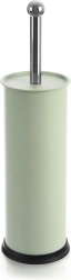 Tualeto šepetys su stovu GREENISH, metalinis, žalias, 10 × 38,5 cm