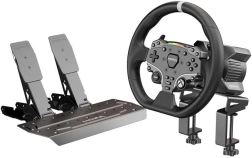 MOZA Racing R3 tiesioginės pavaros vairo rinkinys su ES vairu ir SRP‑Lite pedalais su stalo laikikliu (Xbox, PC)