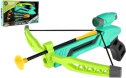 Vaikiškas arbaletas su taikikliu ir strėlėmis su siurbtukais